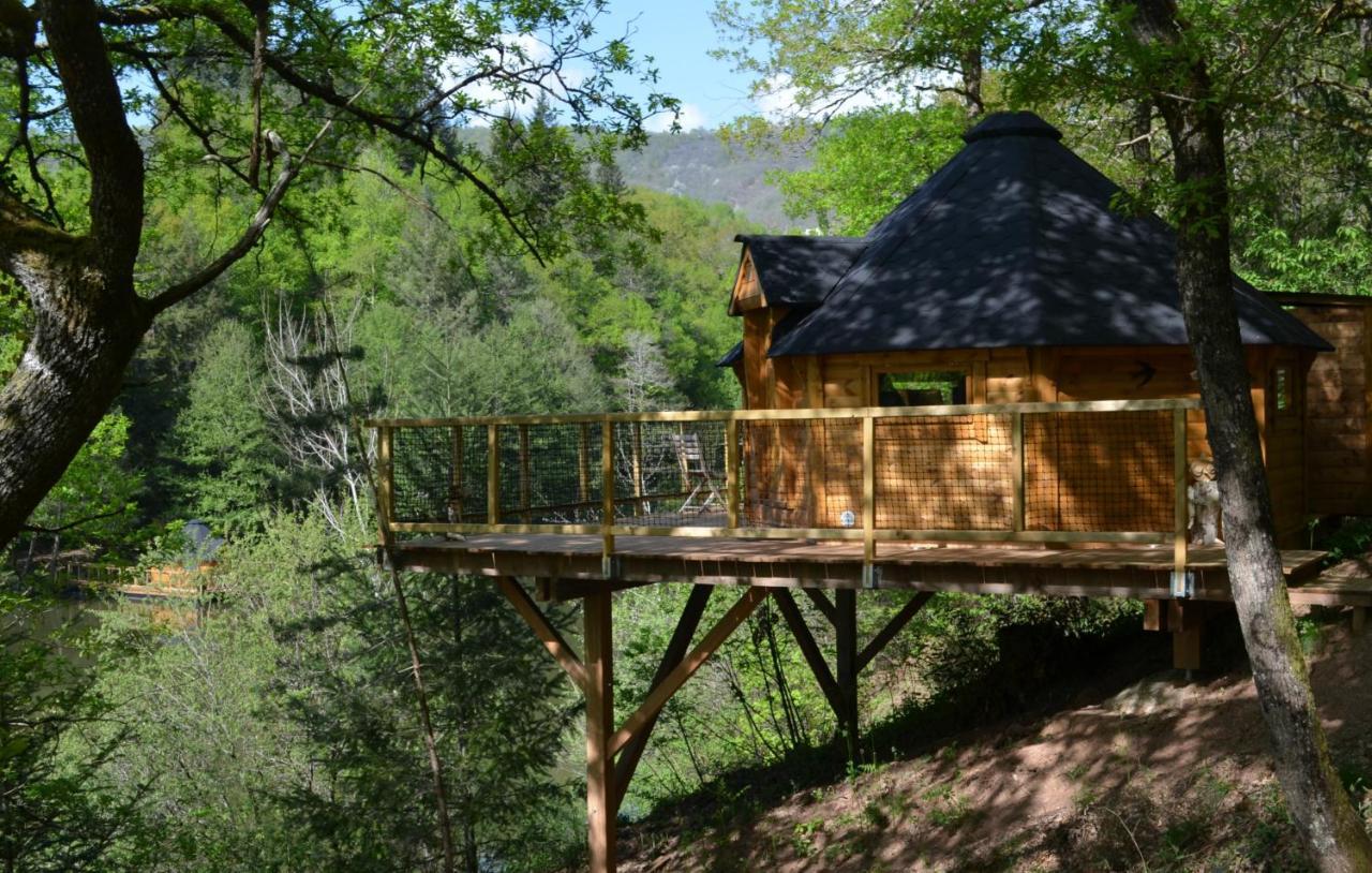 Ma Cabane En Aveyron Conques-en-Rouergue Dış mekan fotoğraf