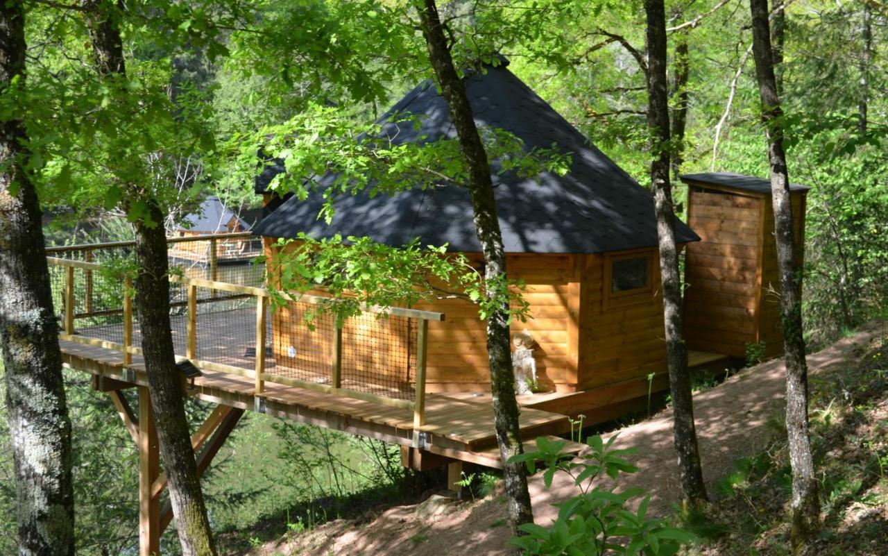 Ma Cabane En Aveyron Conques-en-Rouergue Dış mekan fotoğraf